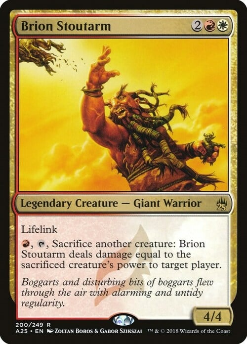 Brion Stoutarm Card Front