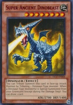 Super-Ancient Dinobeast Card Front