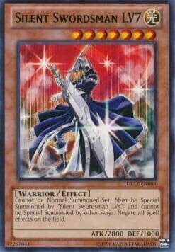 Silent Swordsman LV7 Card Front