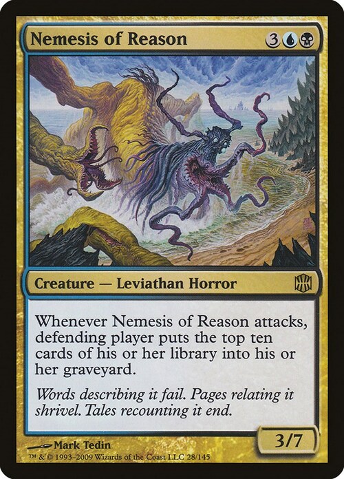 Nemesis of Reason Card Front