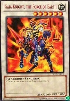 Gaia Knight, the Force of Earth Card Front