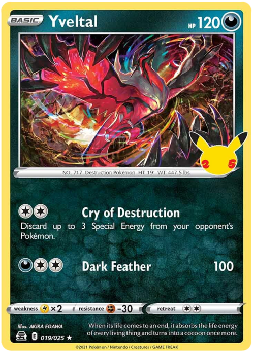 Yveltal Card Front