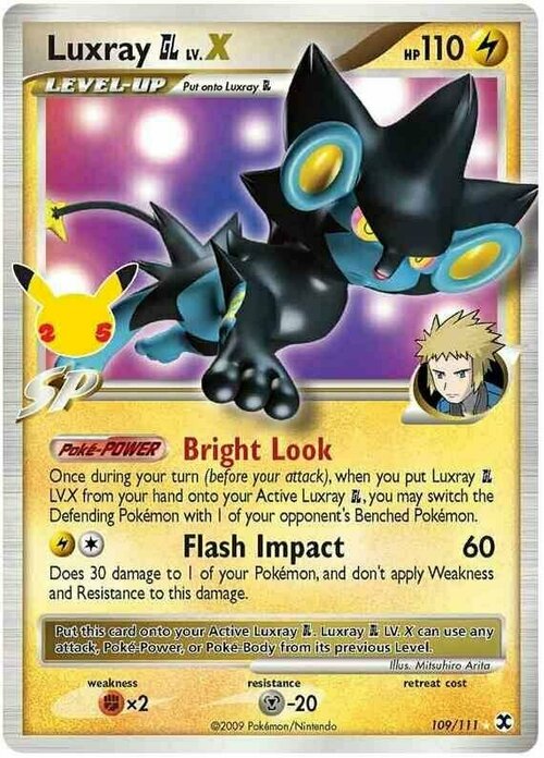 Luxray GL LV.X Card Front