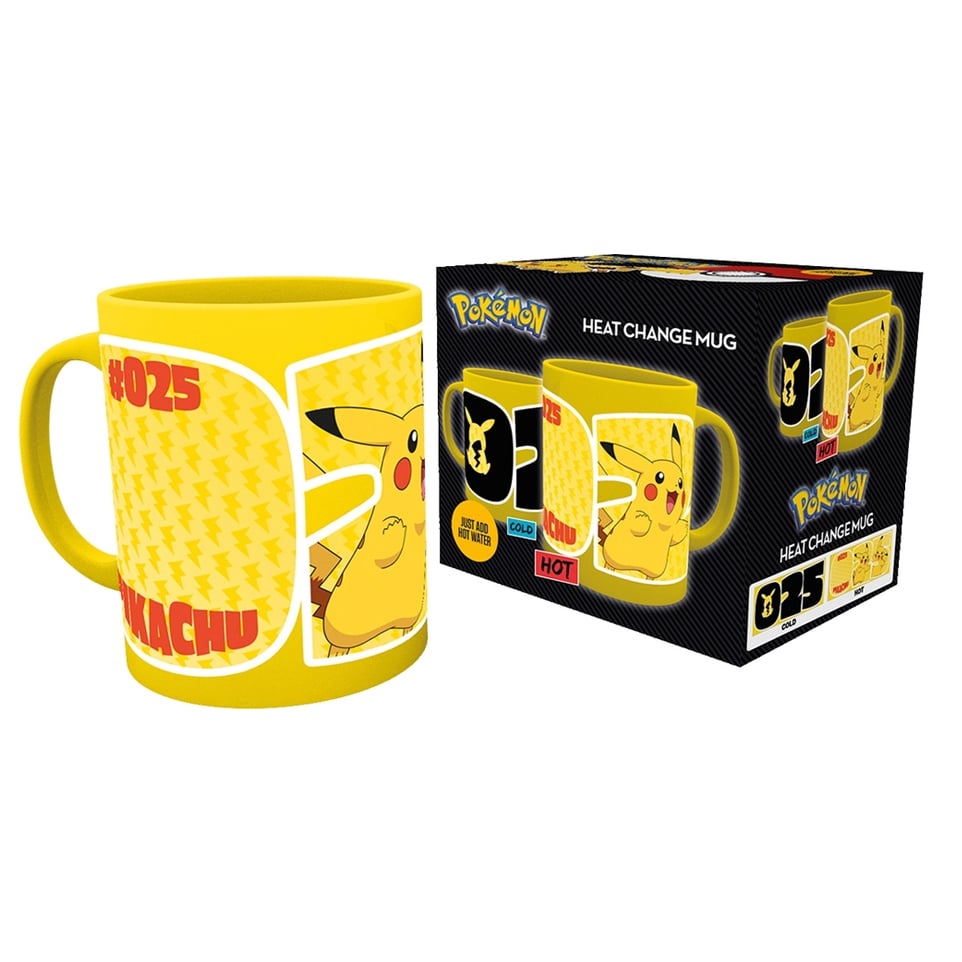 25th Anniversary "Pikachu" Heat Change Mug