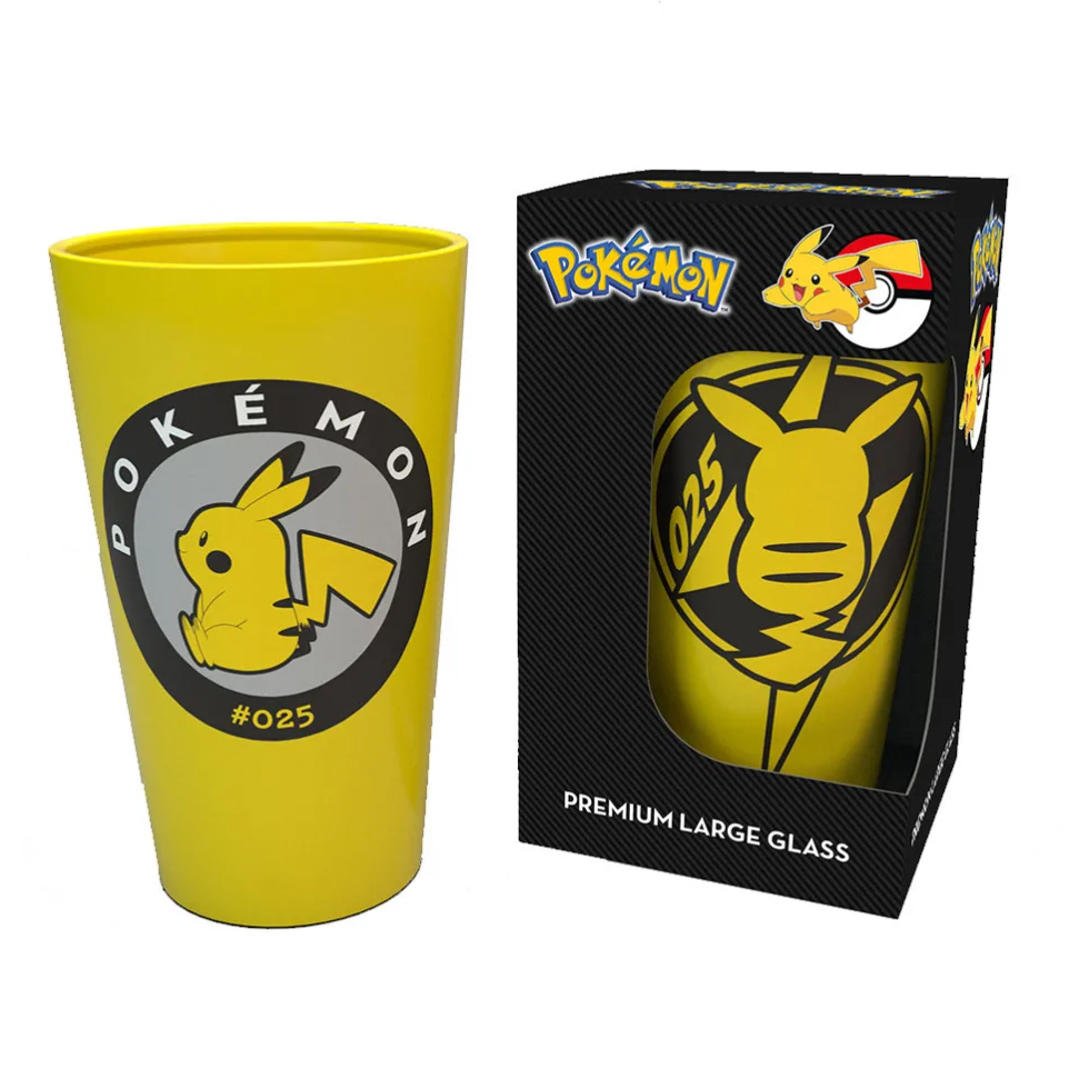 25th Anniversary "Pikachu" Premium Large Glass