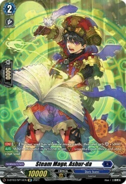 Steam Mage, Ashur-da Card Front