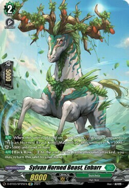 Sylvan Horned Beast, Enbarr Card Front