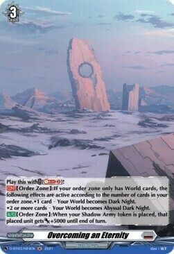 Overcoming an Eternity [D Format] Card Front