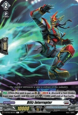 Blitz Interrupter [D Format] Card Front