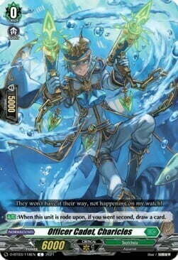 Officer Cadet, Charicles [D Format] Card Front
