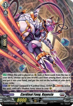 Cardinal Fang, Rayosia [D Format] Card Front