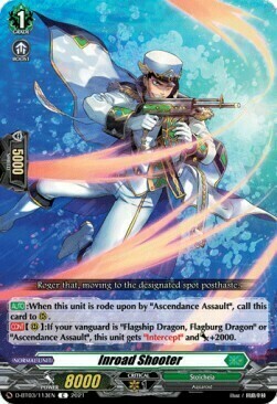 Inroad Shooter [D Format] Card Front