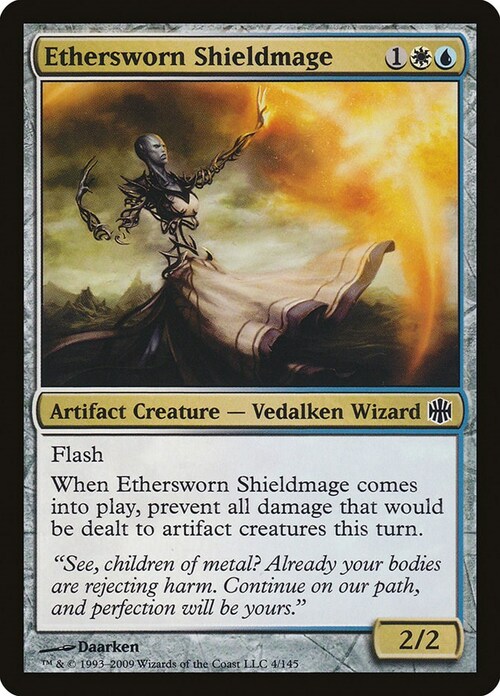 Ethersworn Shieldmage Card Front