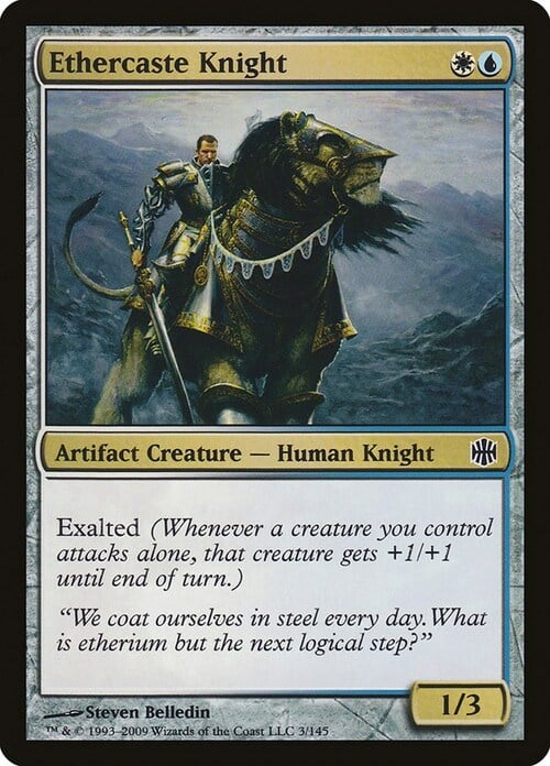 Ethercaste Knight Card Front