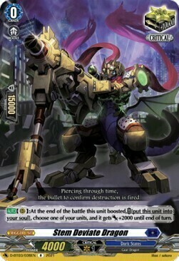 Stem Deviate Dragon Card Front