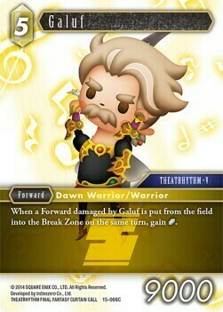 Galuf Card Front
