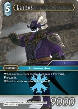 Larzos Card Front