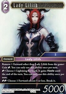 Lady Lilith Card Front
