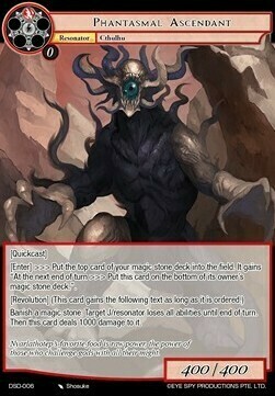 Phantasmal Ascendant Card Front