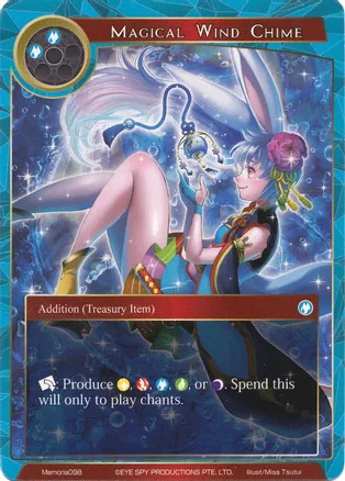 Magic Wind Chime Card Front