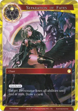 Separation of Fates Card Front