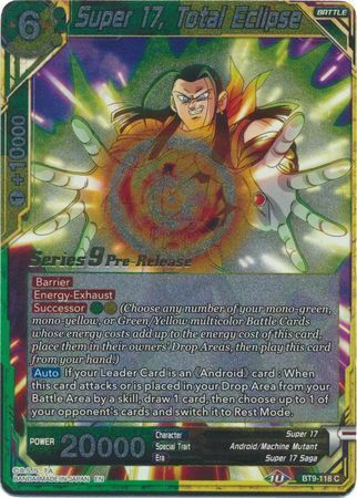 Super 17, Total Eclipse Card Front