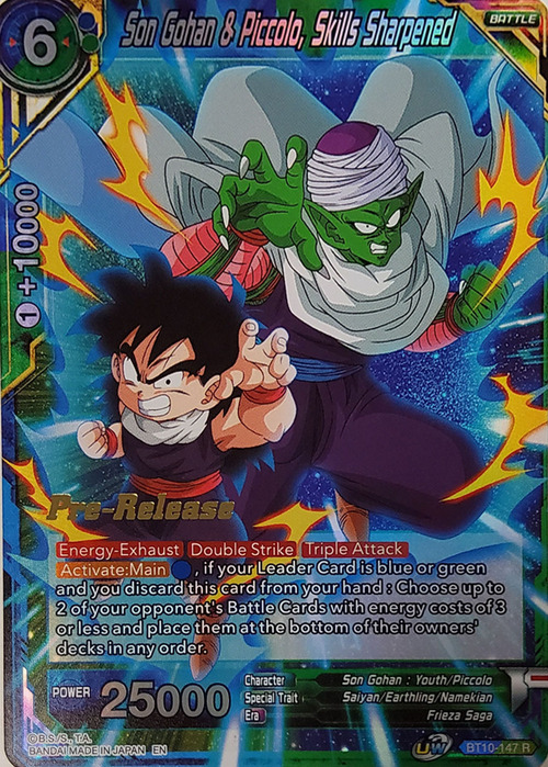 Son Gohan & Piccolo, Skills Sharpened Rise of the Unison Warrior Pre