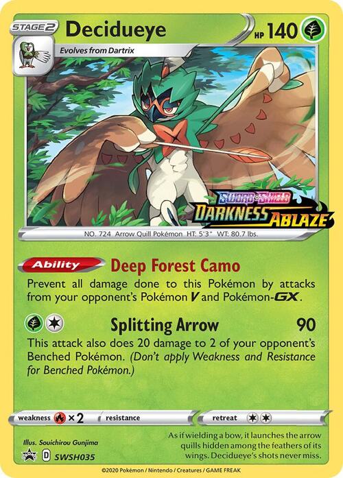Decidueye Card Front