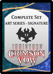 Innistrad Crimson Vow: Art Series Complete Set