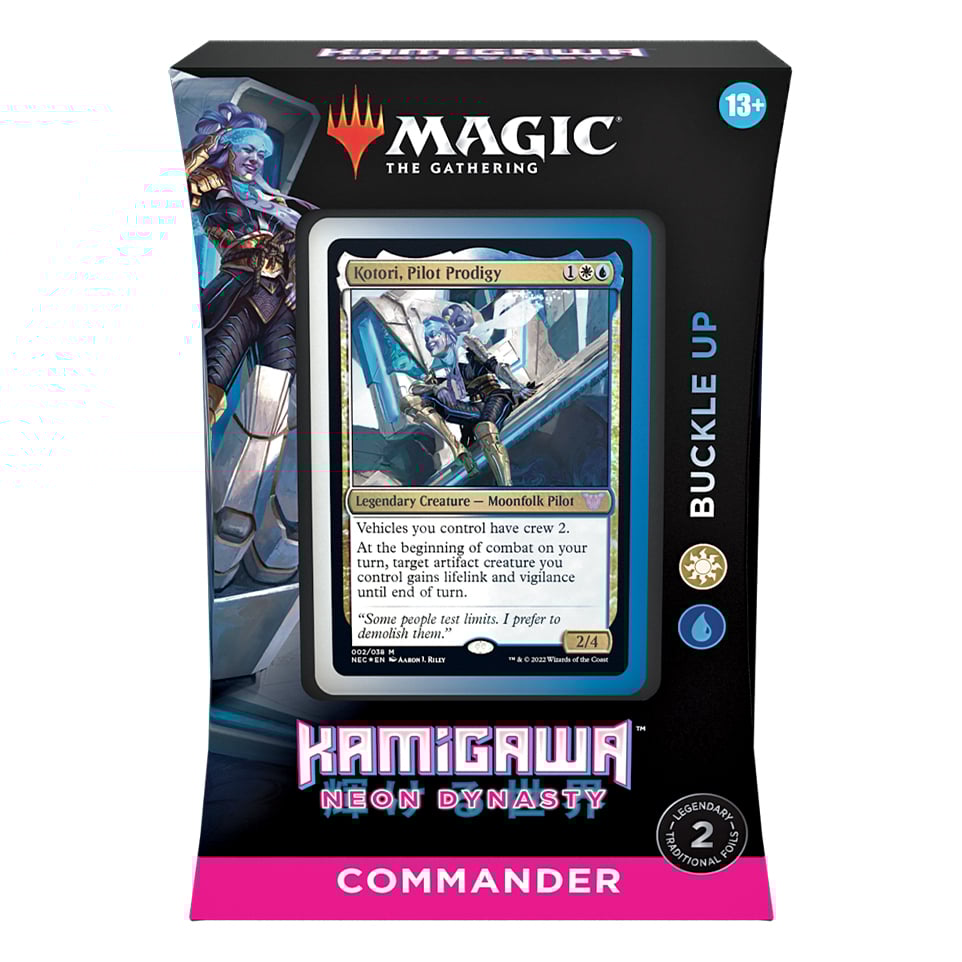 Commander Kamigawa Neon Dynasty "Buckle Up" Deck Commander Kamigawa