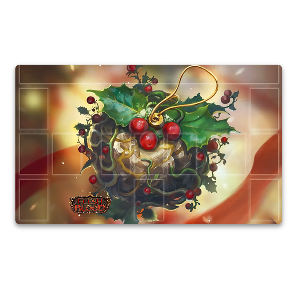 December Festive Kit | "Cracked Bauble" Playmat