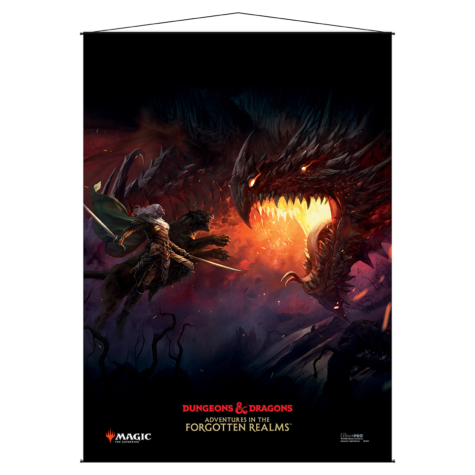 D&D: Adventures in the Forgotten Realms | "Drizzt " Wall Scroll