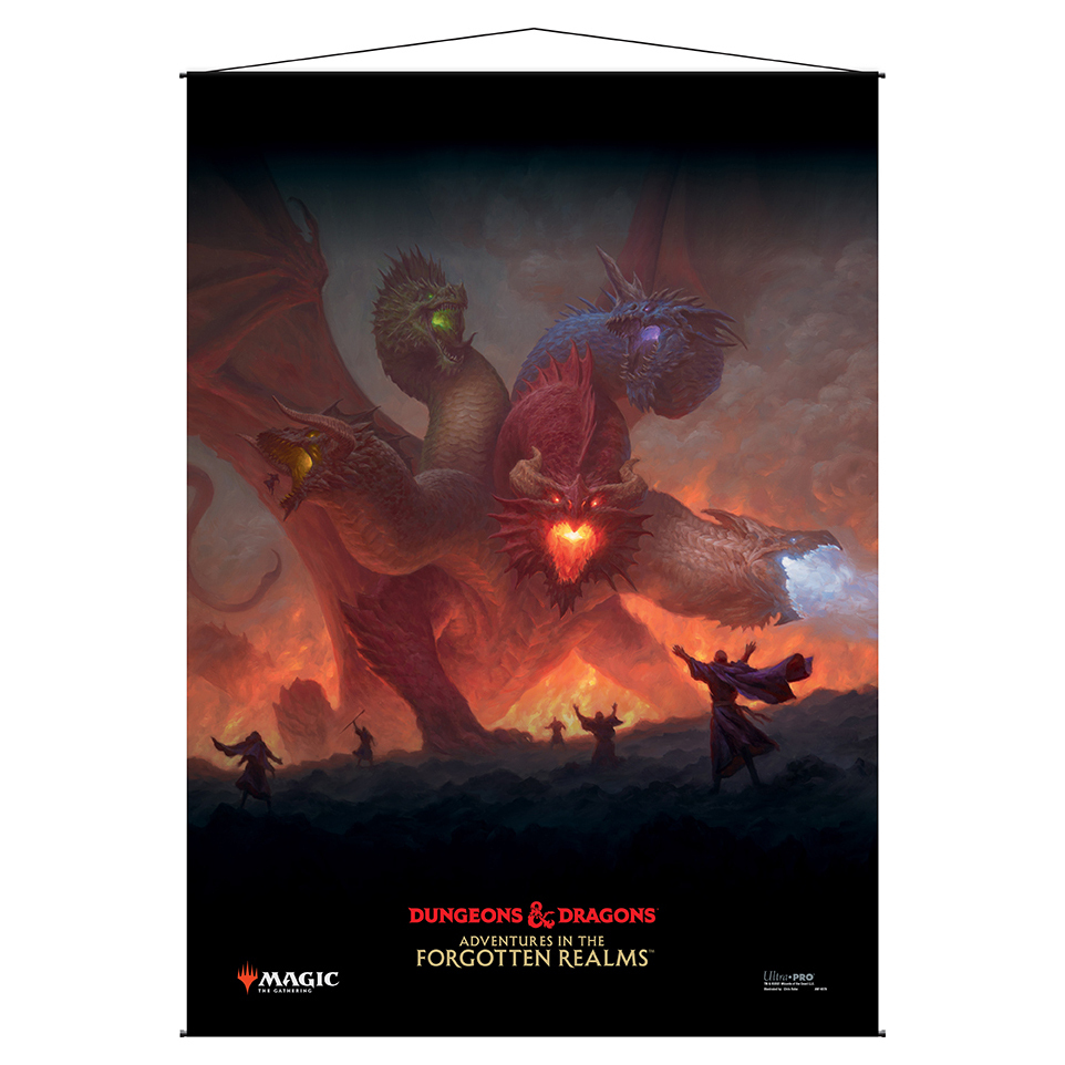 D&D: Adventures in the Forgotten Realms | "Tiamat" Wall Scroll