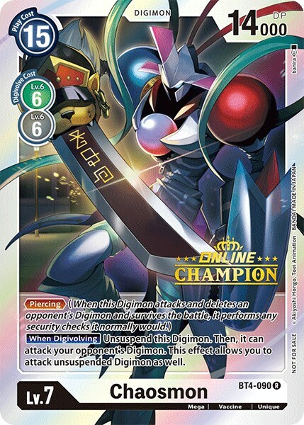 Chaosmon Card Front