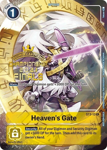 Heaven's Gate Card Front