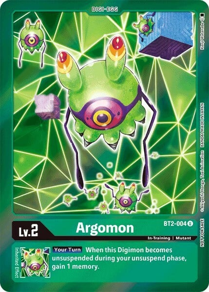 Argomon Card Front