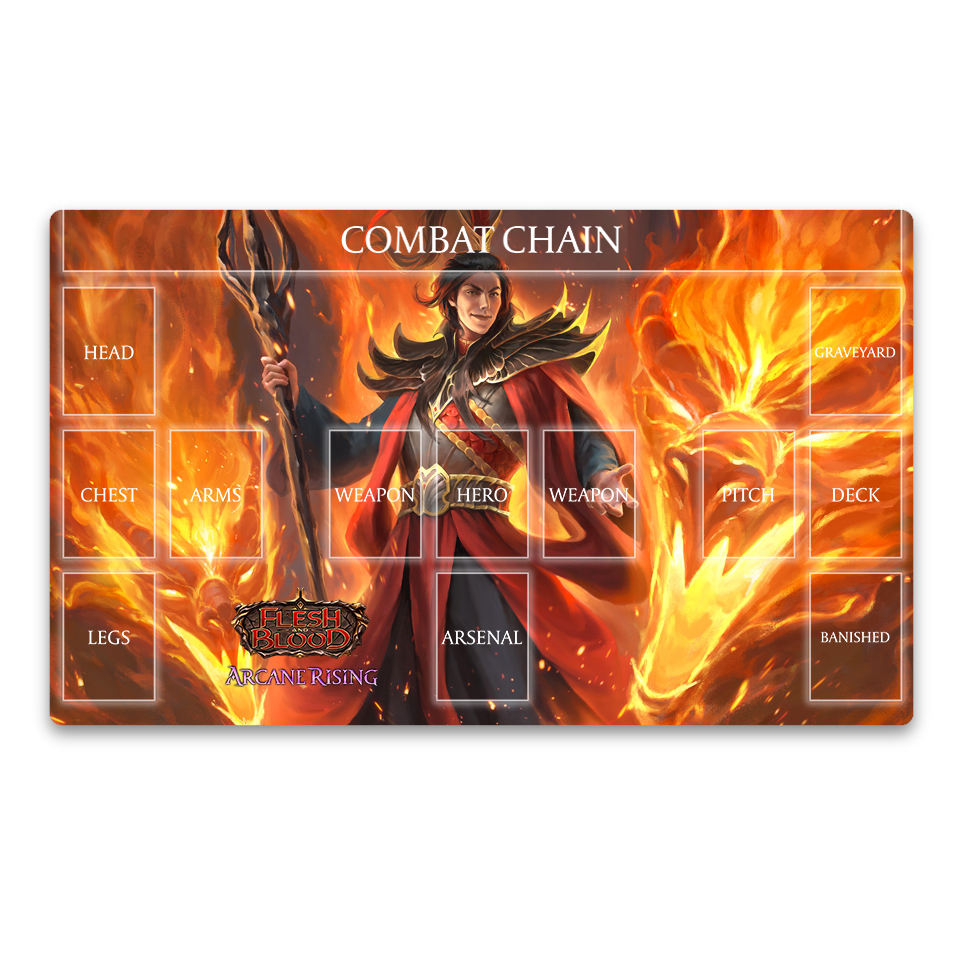 People's Champion | "Blazing Aether" Playmat