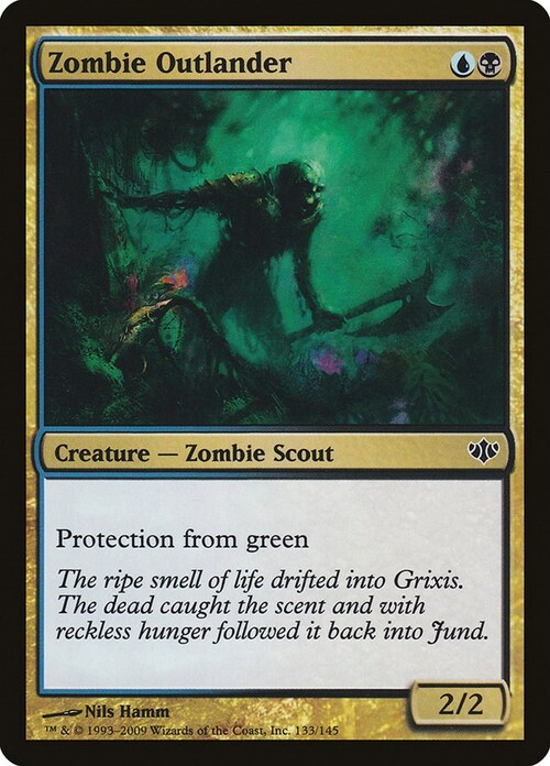 Zombie Outlander Card Front
