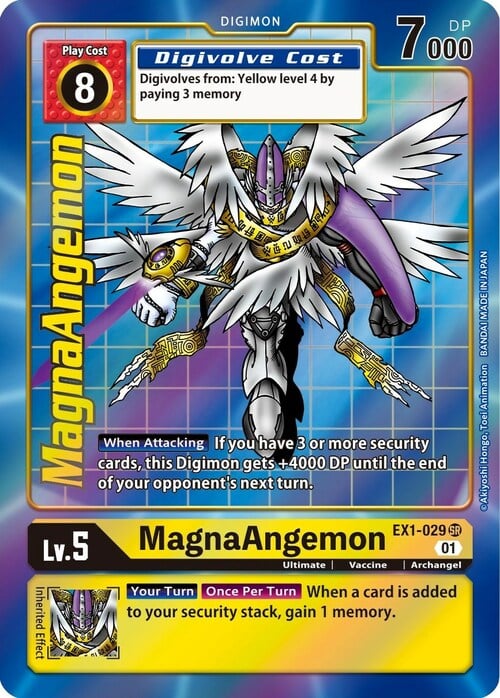 MagnaAngemon Card Front