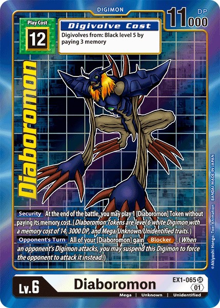 digimon card game diaboromon Diaboromon - Classic Collection