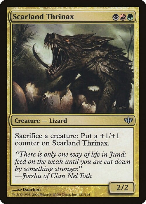 Scarland Thrinax Card Front