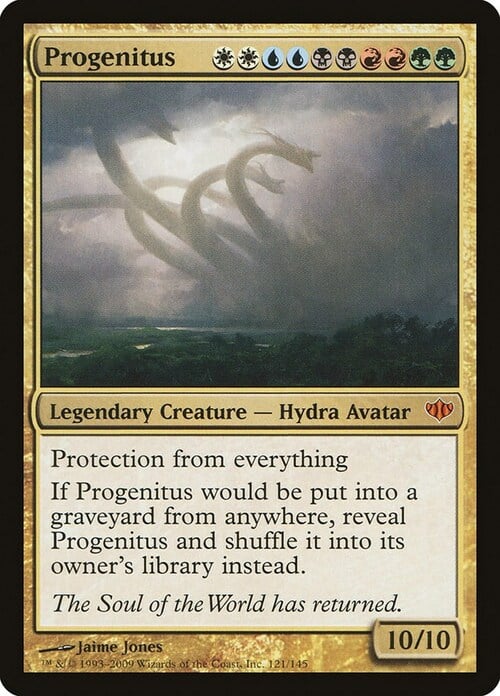 Progenitus Card Front