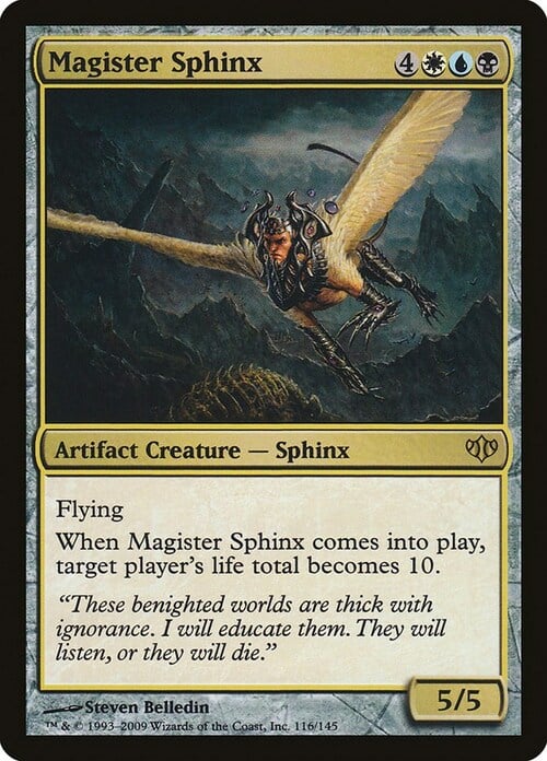 Magister Sphinx Card Front