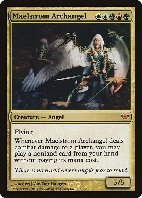 Arcangelo del Maelstrom Card Front