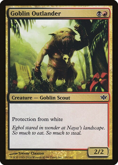 Goblin Outlander Card Front
