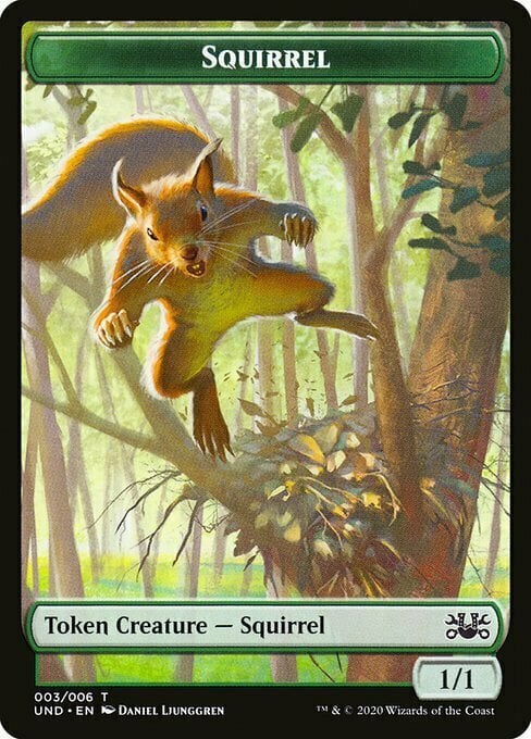 Beeble // Squirrel Card Front