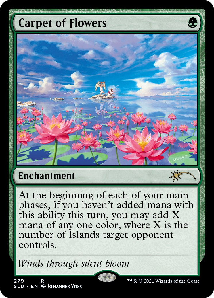 Carpet of Flowers Secret Lair Drop Series Magic CardTrader
