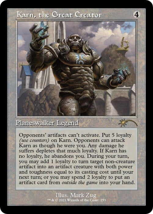 Karn, the Great Creator Card Front
