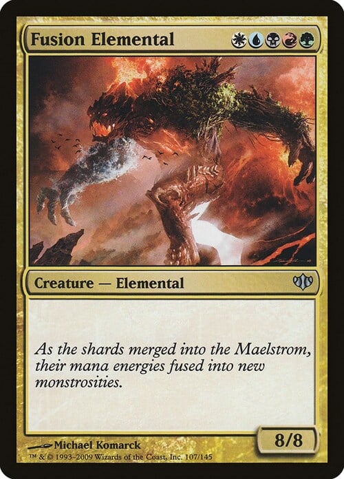 Fusion Elemental Card Front