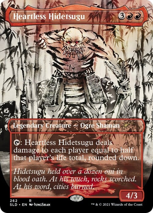 Heartless Hidetsugu Card Front